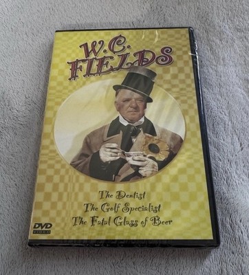 Sealed W.C. Fields DVD Comedy Timeless Media Group Black & White Bonus Features
