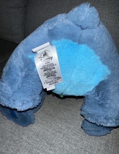 Rare Disney Parks Exclusive Hawaiian Luau Soft Stitch Sitting Plush NWT 15” - Picture 8 of 13