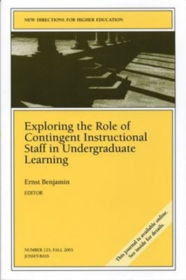 Exploring the Role of Contingent Instructional Staff in Undergrad