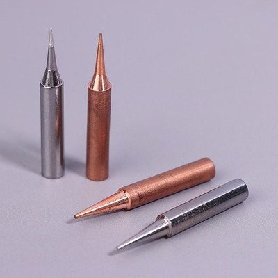 5pcs Solder Iron Tips Set Welding Equipment Accessories Lead-free Pure Copper