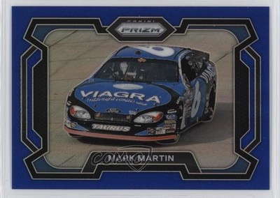 2024 Panini Prizm Base Rides Blue Prizm 120/199 Mark Martin #61 HOF 1co7