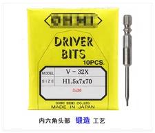 Hexagonal V-32X H1.5x7x70 (3x30) batch head