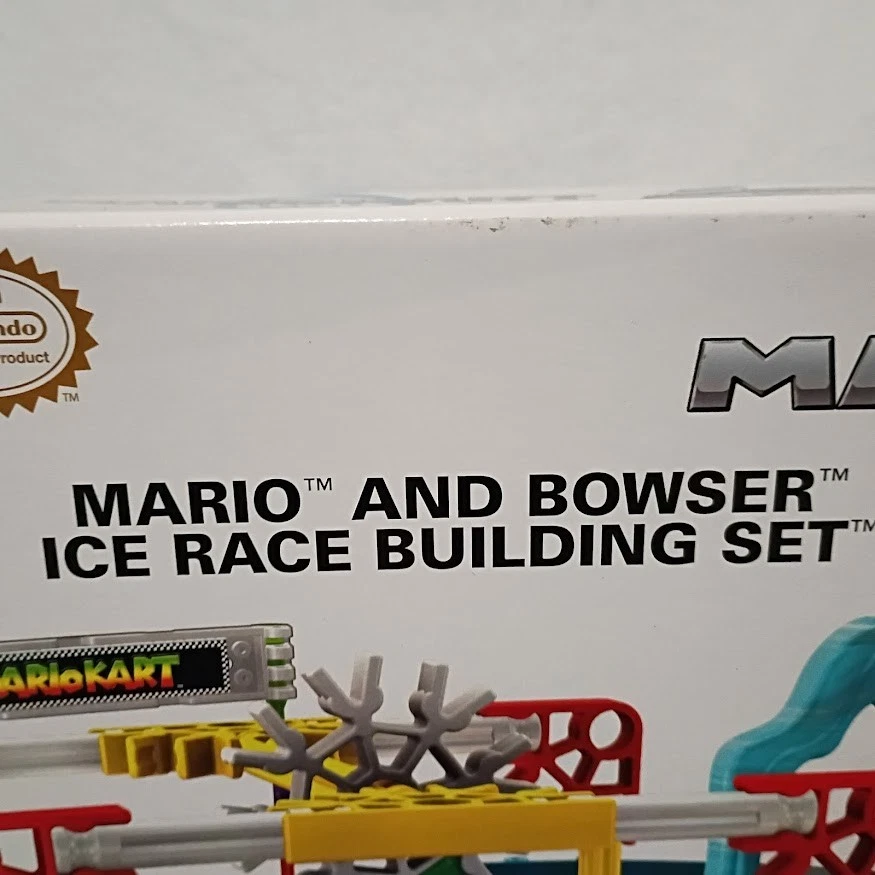 Nintendo Mario Kart "Mario and Bowser Ice Race Building Set K'NEX NEW! - Image 3 of 4
