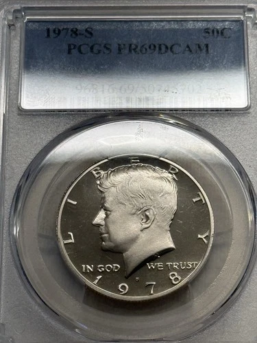 1978-S Kennedy Half Dollar PCGS PR69 DCAM Silver Proof