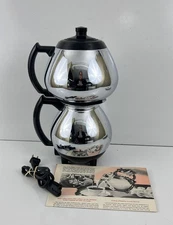 Vintage Sunbeam Coffee Master Electric C30C Vacuum Siphon Coffee Maker TESTED
