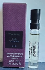 Tom Ford Oud Voyager Eau de Parfum Sample Spray .07oz 2ml NEW UNISEX FRAG