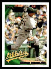 2010 Topps Update #US-113 Brad Ziegler Card Oakland Athletics