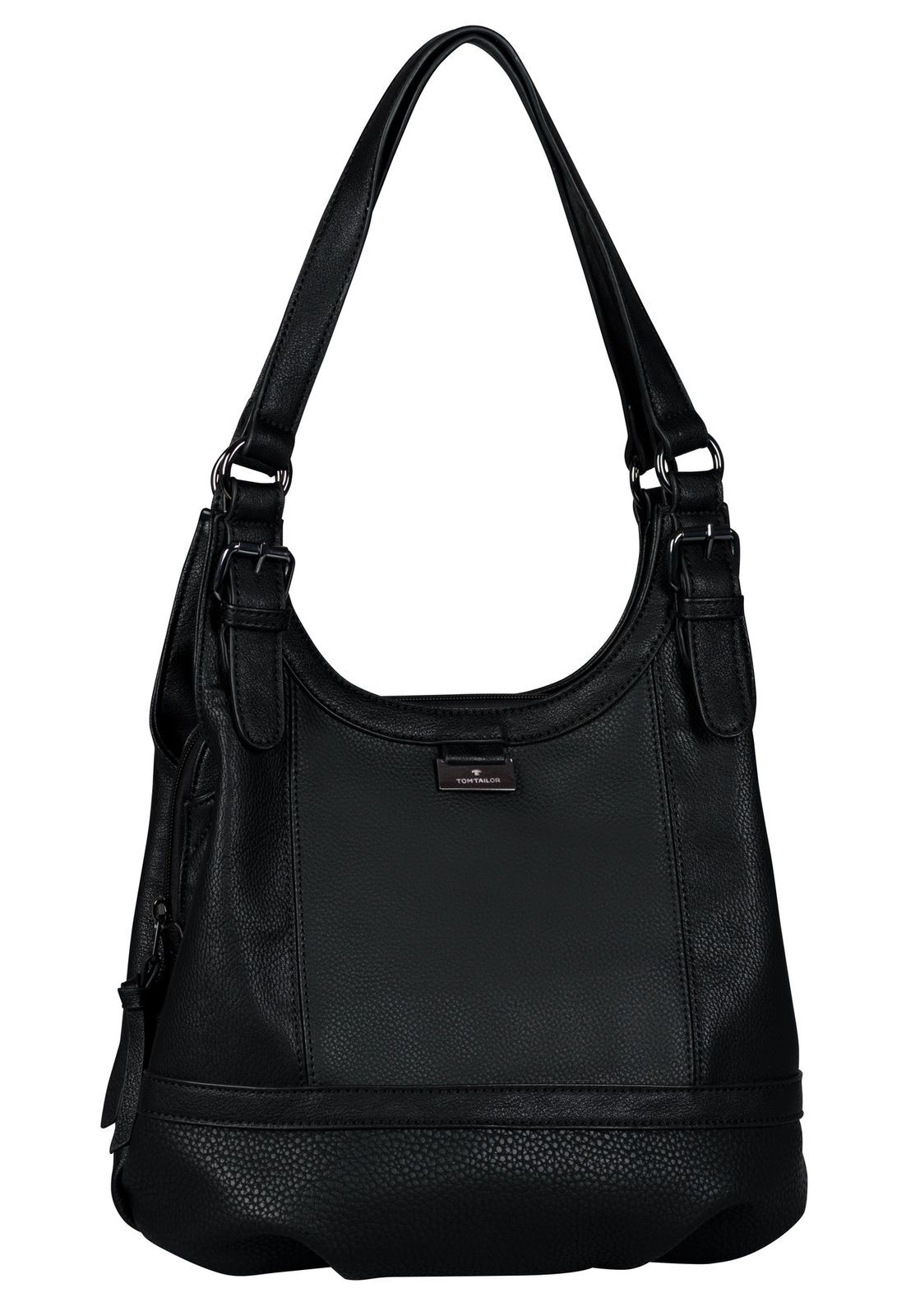 TOM TAILOR Shoulder Juna Shopper Bag Black