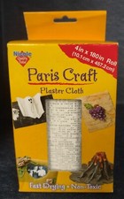 Paris Craft  PLASTER CLOTH  Plaster of Paris for Crafting  4" x 180" Roll NIB