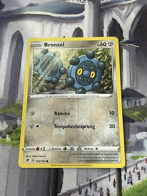 Bronzel 129/192 Clash Der Rebellen Holo Pokémon Pokemon Karte Deutsch Near Mint
