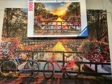 Ravensburger Puzzle 1000 Fahrräder in Amsterdam