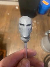Mego FTC Zica Retro Custom Punisher Frank Castle Masked Head For 8” Figure 1/9