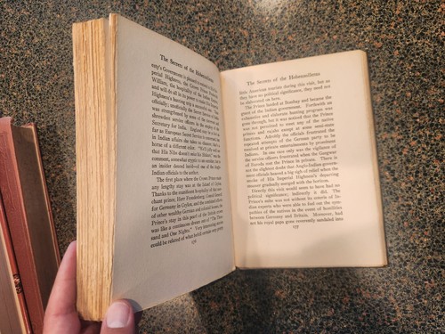 The Secrets of the Hohenzollerns by Karl, Graves Armgaard Hardcover 1916 #X - Picture 7 of 9