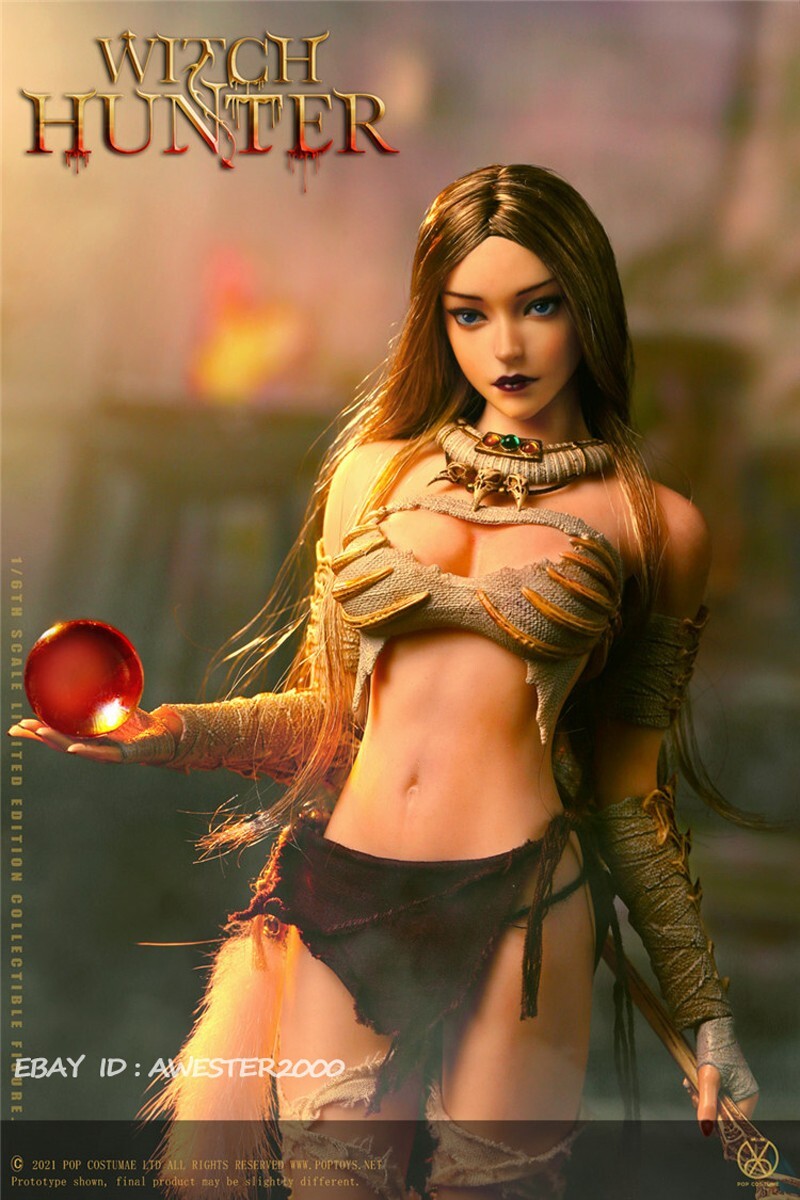 POPTOYS 1/6 Bloody Shaman Aphaia Witch Hunter White Shaman WH001