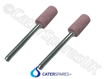 2 x KLINGE MESSERSCHÄRFSTEIN FÜR EASYCUT ENIGMEX DONNER KEBAB MASCHINE SCHNEIDER