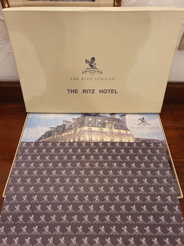 ⭐ The RITZ HOTEL LONDON Collectable British JIGSAW PUZZLE Buwier RARE - SEALED ⭐