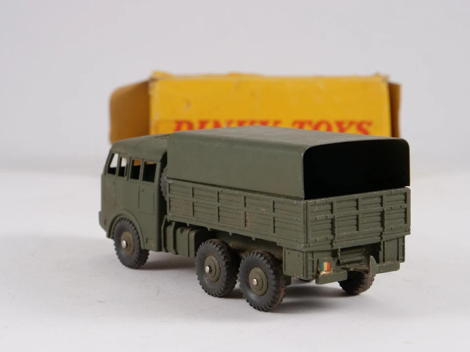Dinky Toys F N.80D Berliet Camion Militare Tutti Terreni Jamais Usato Box - Immagine 4 di 4