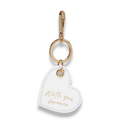 Coccinelle Keychain San Valentino White Unisex - E2Q3L410101H13