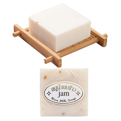 Thailand JAM Rice Soap Original Thailand Handmade Soap Rice Milk Soap whiten Nu