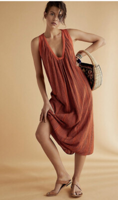 Free People Beckett MIDI Dress Womens Size XS | eBay