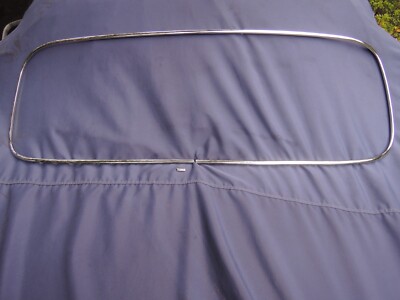 LANCIA APPIA Series 2 / 3 Re-Chromed ORIGINAL Rear Window CHROME TRIM MOLDING
