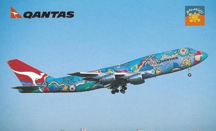 カンタス航空 Boeing 747-300 VH-EBU 1/200 メーカー包装済】 カンタス航空 Boeing 747-300 VH-EBU 1/200