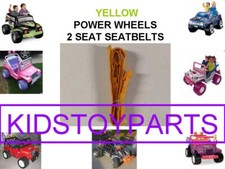 1 New YELLOW Fisher Price Power Wheels 2 Seat / SEAT Number: 00801-2084