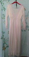 Vintage 1960s Aristocrat by Superior Hollywood Glam Nightgown  Robe Set Sz M