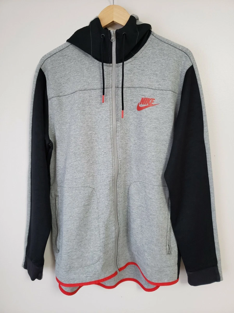 Nike Men&#039;s Sportswear Size Jacket Advance AV15 Hoodie Long Sleeve Zipper | eBay