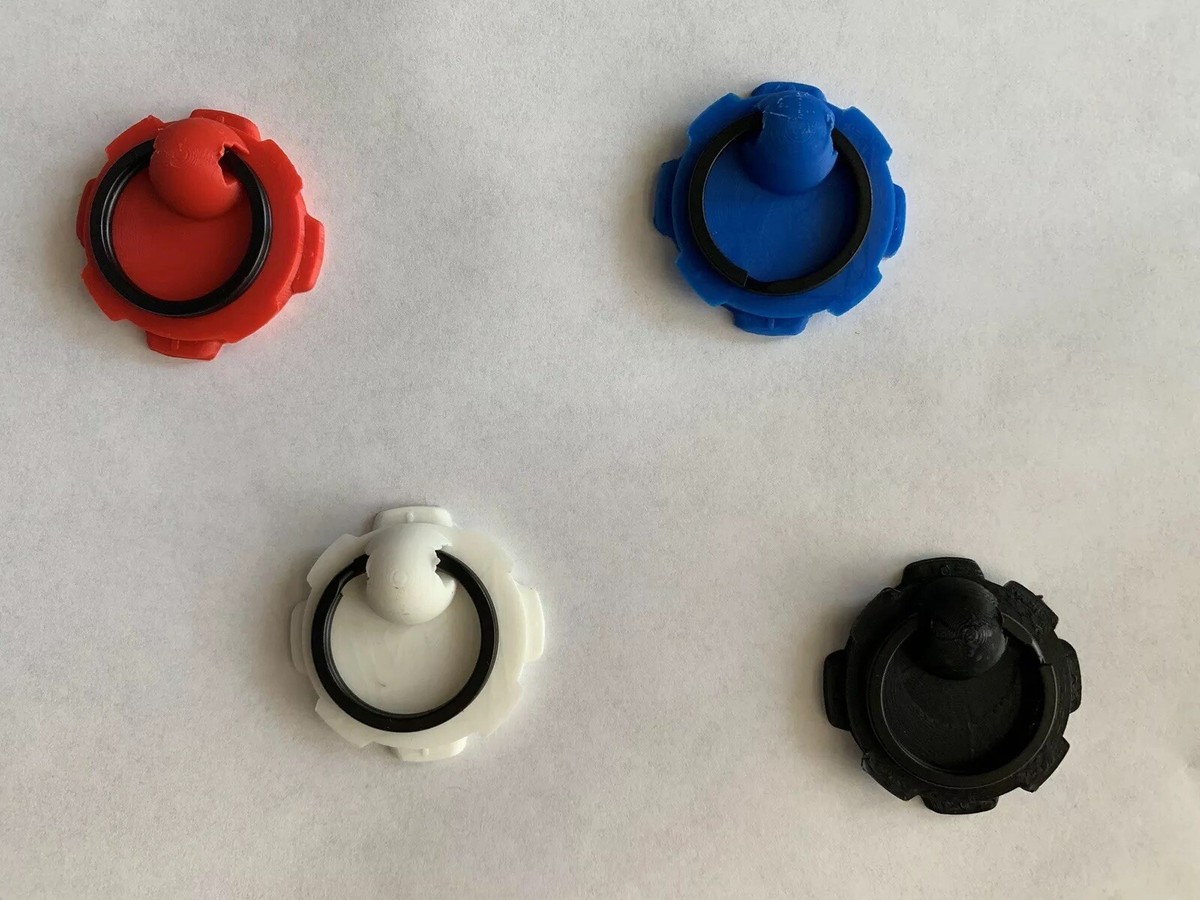 Pack Finger Ring Holder -Compatible with Quad Lock -Red, White