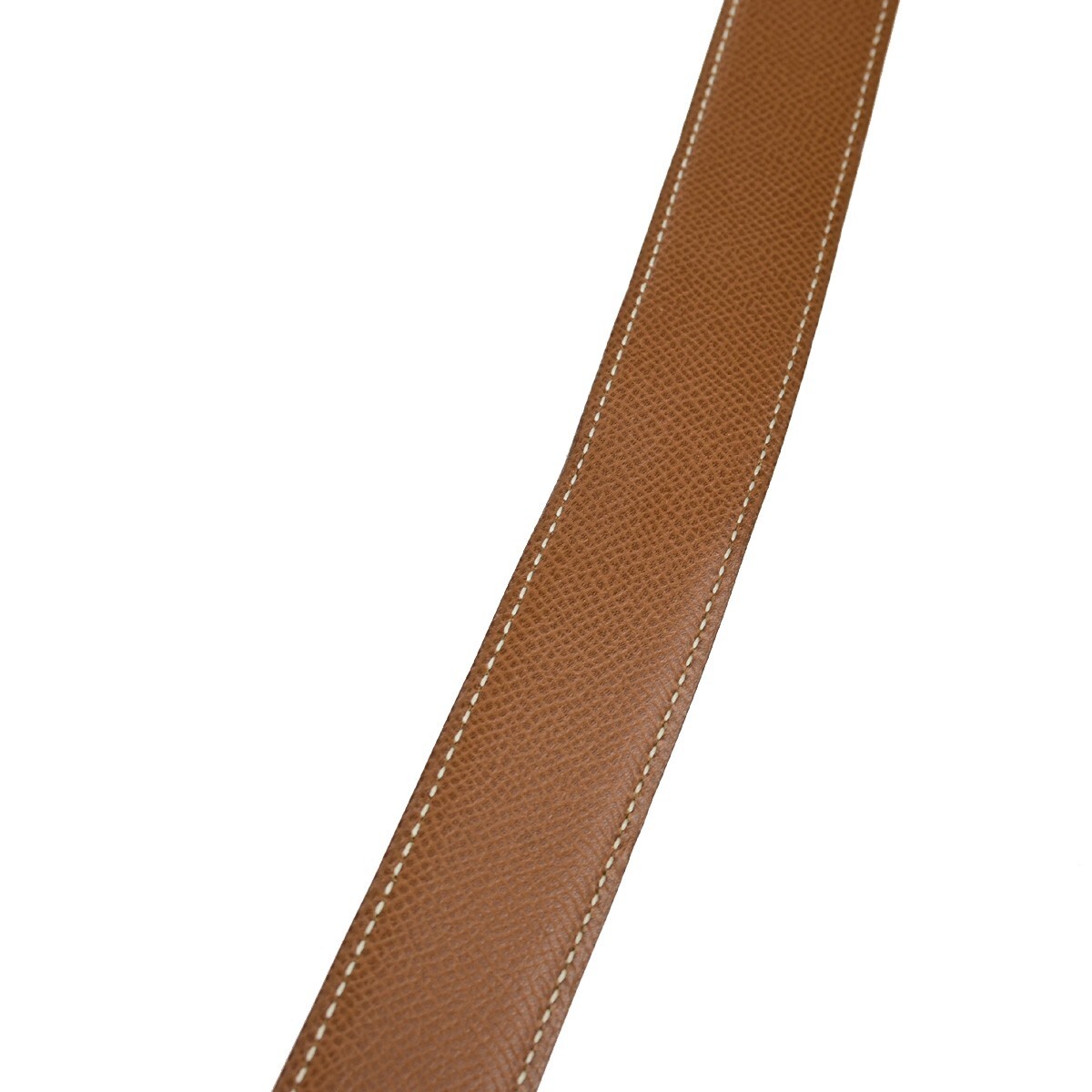 HERMES H Logo Constance Reversible Buckle Belt Leather #68 Black Brown 82RL054 Hermes Constance 32mm Gold H Black Brown Reversible Belt  main image 3