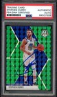 Stephen Curry 2019-20 Mosaic Green Prizm #70 Auto Autograph PSA DNA Authentic