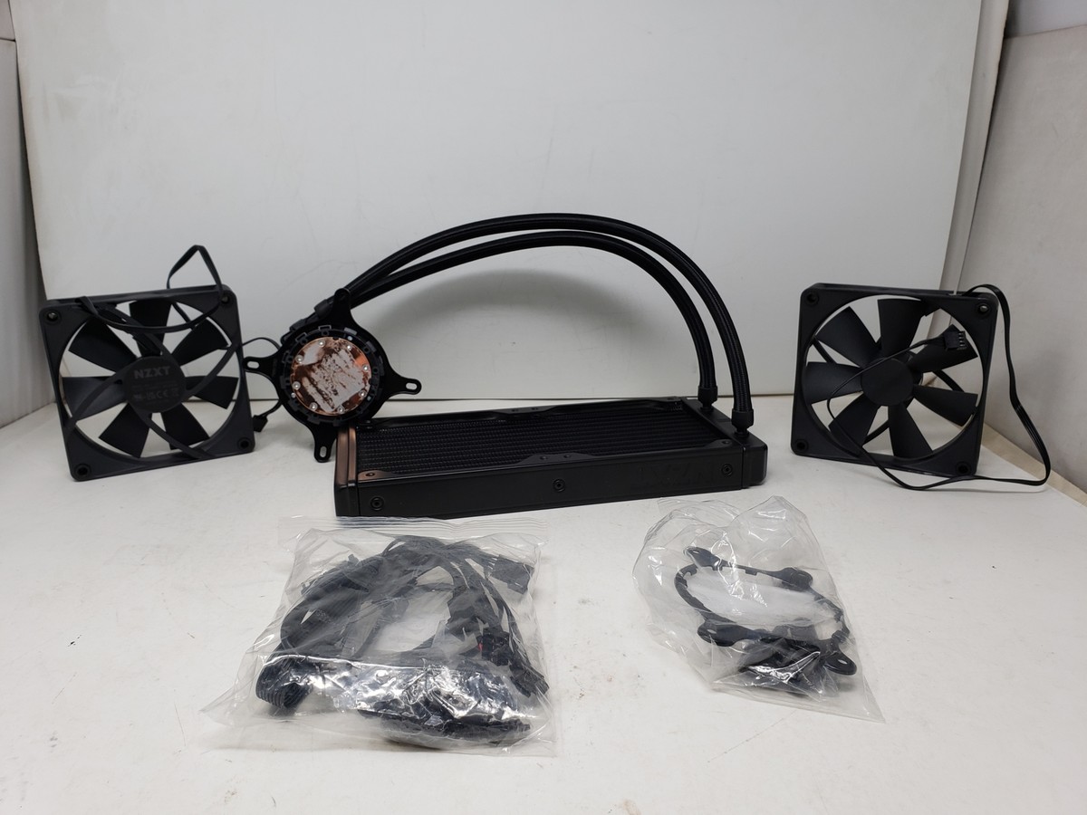 NZXT Kraken 240 - ‎RL-KN240-B1 - 240mm AIO CPU Liquid Cooler (F4