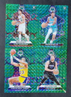 2023-24 Mosaic Basketball GREEN PRIZMS 201-300 You Pick - 2 Card Minimum