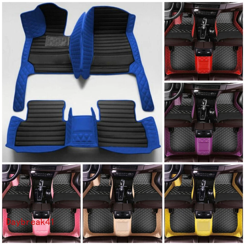 Car Floor Mats Fit Ford Mustang Custom Auto Mats Waterproof Carpets — 第 4/4 张图片