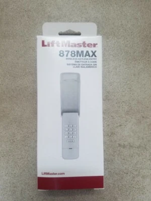 Liftmaster 878MAX/877MAX Universal Keyless Wireless Entry Keypad