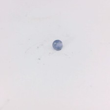 0.21ct Loose Round Cut Genuine Tanzanite 3 x 3mm Blueish Violet Intense