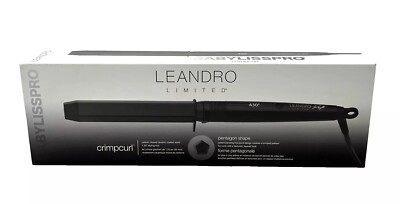 BabylissPRO LL005UC Leandro Limited 1.25'' CrimpCurl Curling Wand New In Box