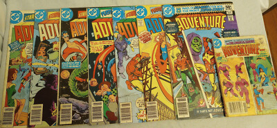 Adventure Comics Bronze Age Reader Lot -- 8 books -- Plastic Man Starman