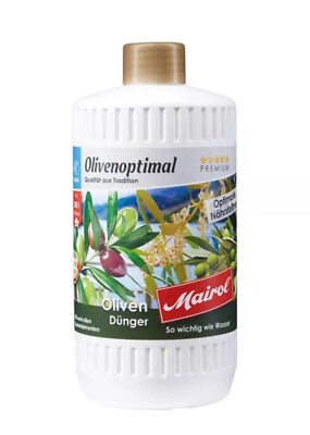 Mairol 1000 ml Oliven-Optimal Dünger Liquid Wachstum Früchte Nährstoffe Zusatz