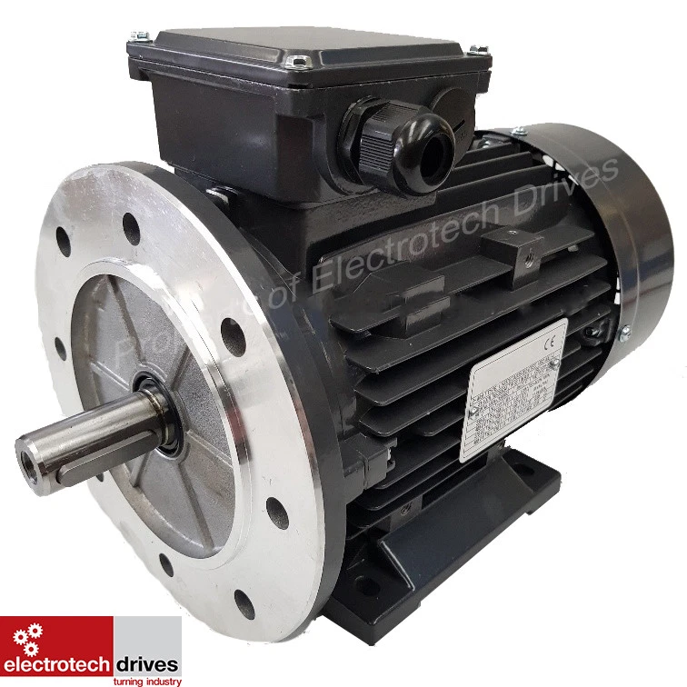 3 PHASE ELECTRIC MOTOR 0.09KW TO 11KW 1400RPM 2800RPM 900RPM THREE PHASE 400V - Image 2 of 4