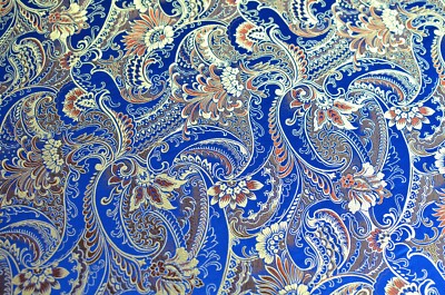 3.6 yd/1.55 yd/ Vintage Mulberry Silk Jacquard Brocade Fabric