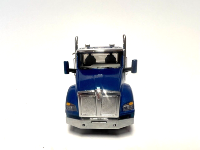 DCP / FIRST GEAR 1/64 SCALE T-880 KENWORTH DAY CAB, BLUE, GRAY