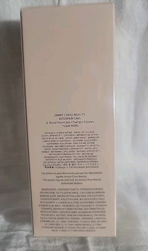 JIMMY CHOO Seduction Collection Satin Lip Color Lipstick * MAGIC CHOO 009 * BNIB - Picture 4 of 6