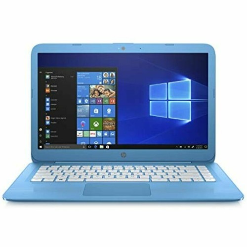 HP Stream 14" (32GB, Intel Celeron N3060, 1.6GHz, 4GB) Notebook - Blue - (14-cb010nr)