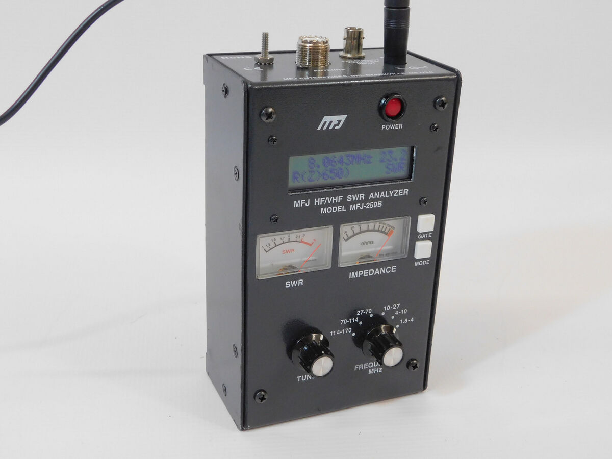 Analyseur d'antenne radio amateur MFJ-259B HF VHF SWR (fonctionne
