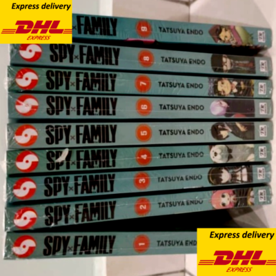 SPY×FAMILY 1-10巻セット 英語版 Spy SPY×FAMILY 1-10 x