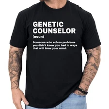 Genetic Counselor Definition T-shirt Funny Gifts Profession Shirt Men & Women