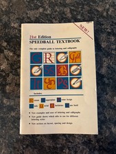 Speedball Textbook 21st Edition Calligraphy Lettering Guide Paperback