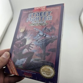 Street Fighter 2010 - Box Only - Nintendo Nes - Vtg Resealed - (No Game)